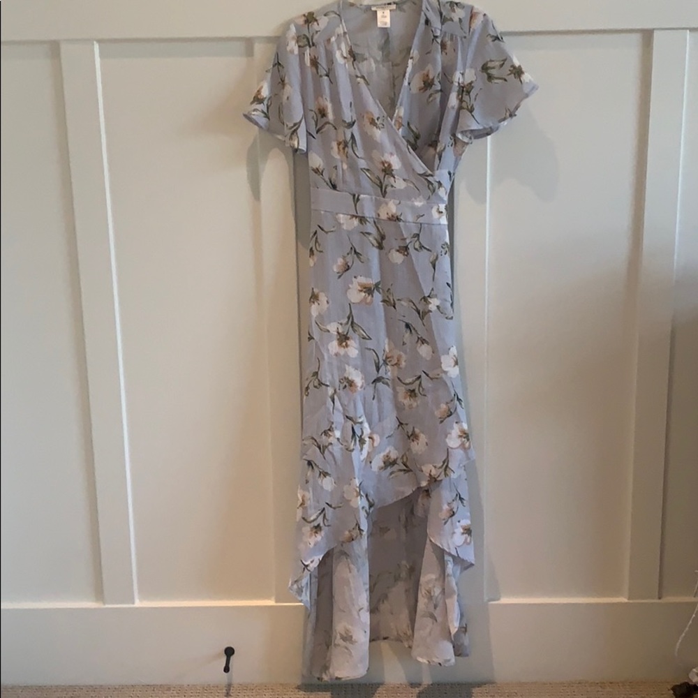 Floral Wrap Dress